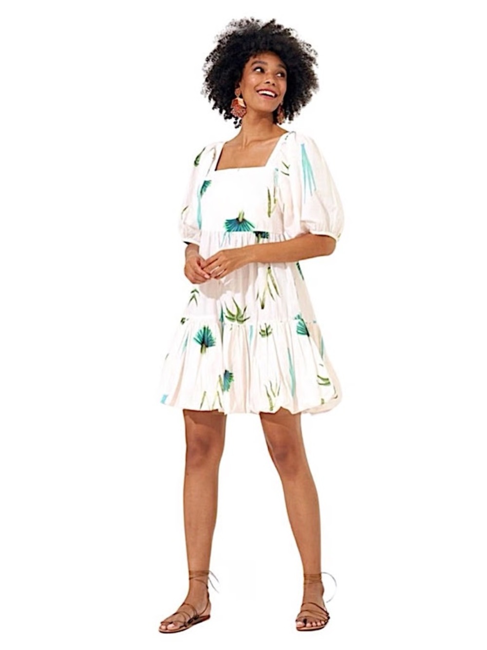 Oliphant Bubble Skirt Mini Dress
